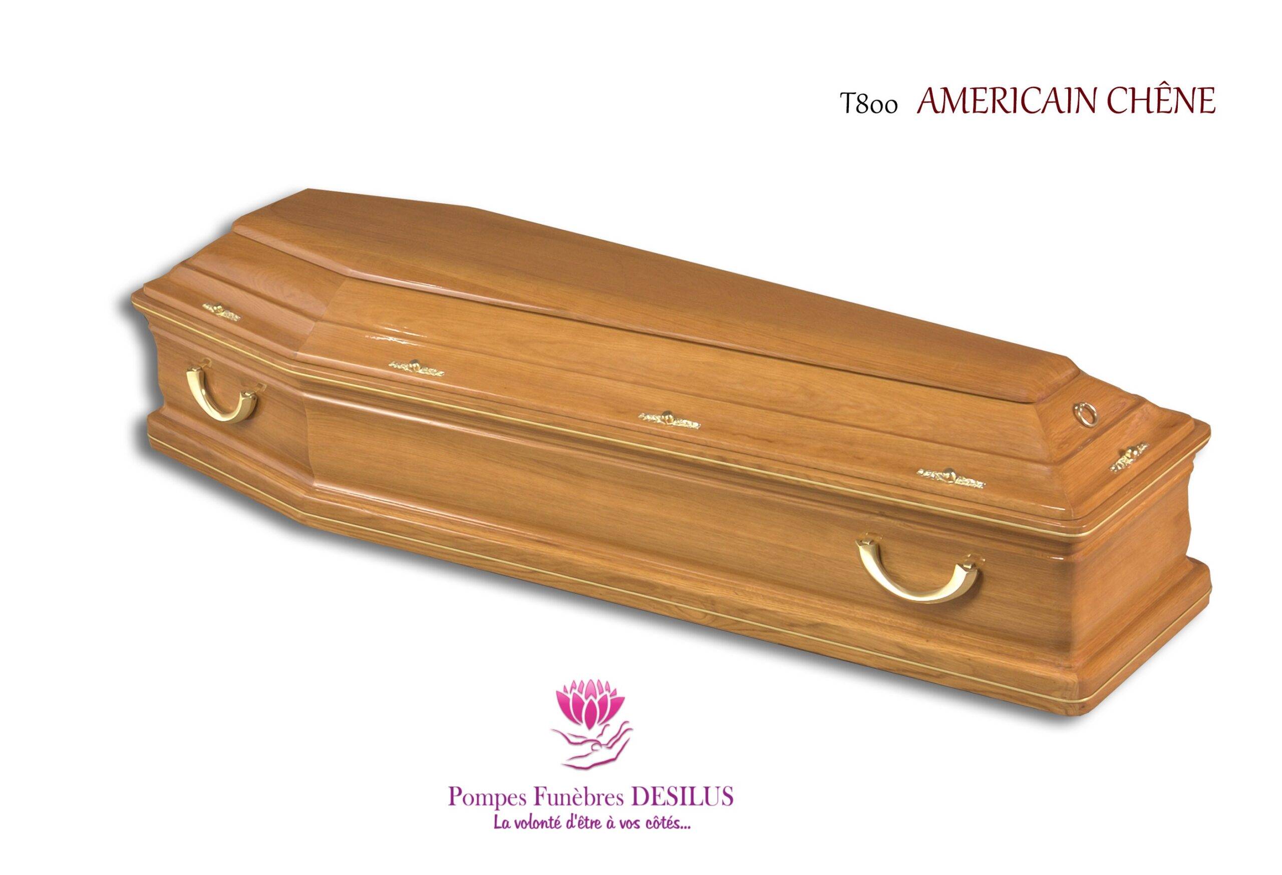 Cercueil Americain Chene